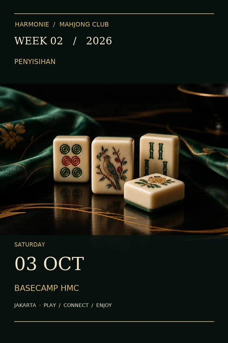 Poster Harmonie Week 2 · 3 Oktober